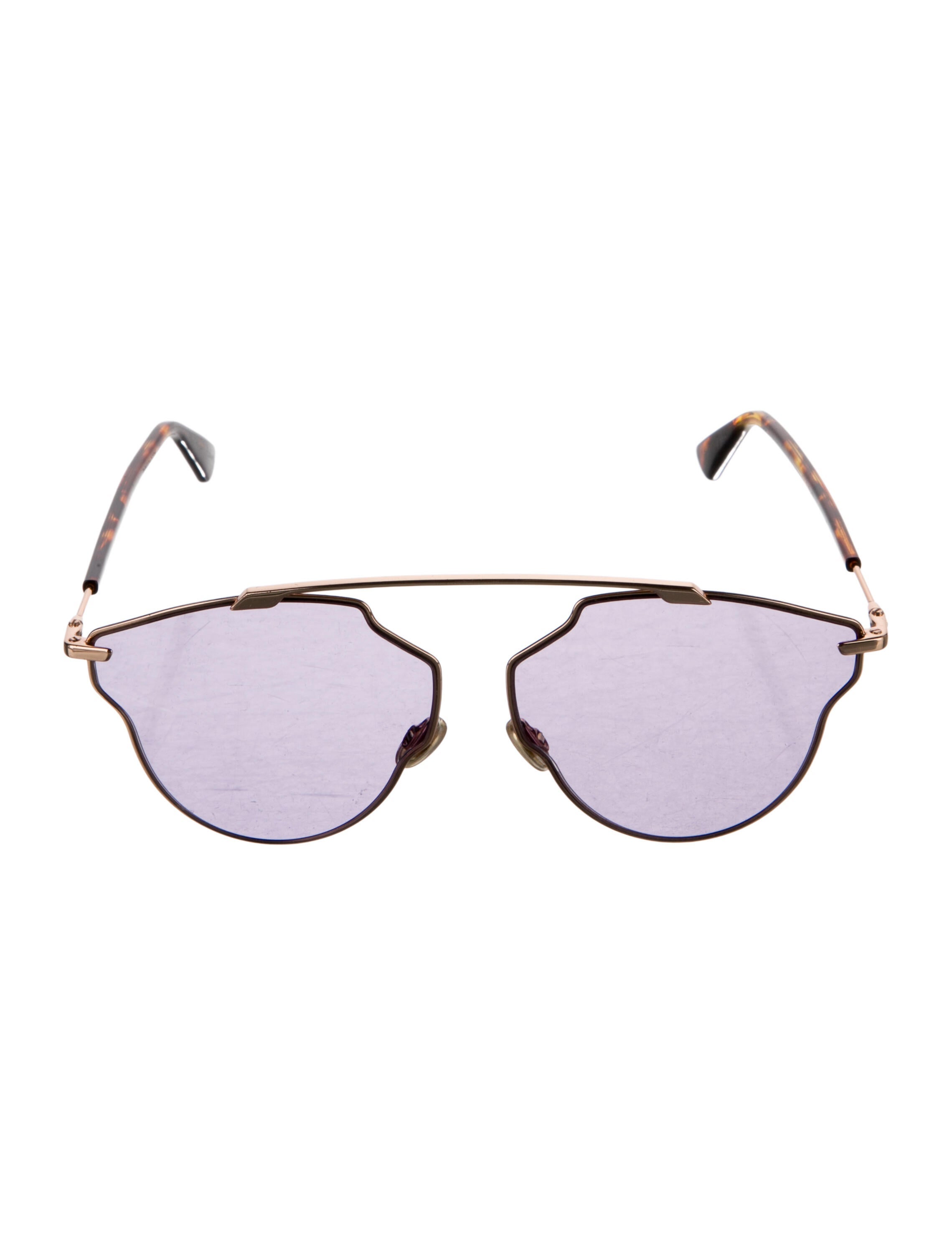 Christian Dior Aviator Mirrored Sunglasses